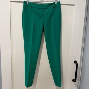 The Limited Green Trouser Pants, Sz 2